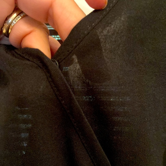 NWT BloomChic “MIMI” gold dot metallic black maxi dress size 10 - Picture 8 of 9